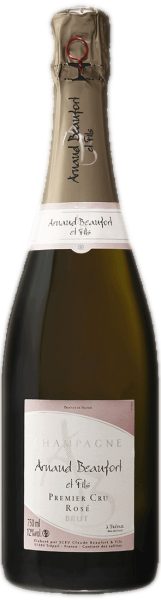 Champagne Arnaud Beaufort & fils brut AOC rosé 1er cru main image